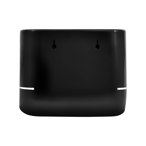 Диспенсер бумажных полотенец Puff 5135Bl, черный, с замком, ABS-пластик