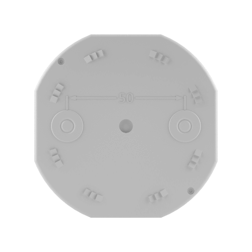 Коробка ответвит. DKC 53600 с кабельными вводами. IP44. д.80х40мм