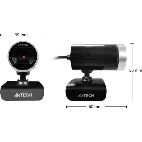 Веб-камера A4Tech PK-910P 1280x720, 30 кадр/с, USB Type-A, микрофон, универсальное крепление