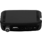 Приставка для цифрового ТВ Hyundai H-DVB460 черный, DVB-T2, DVB-T, DVB-C, HDMI, USB 2.0 х2