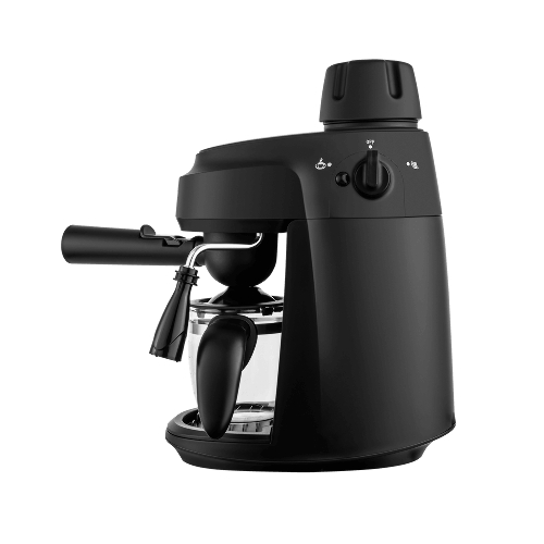 Кофемашина рожковая Maunfeld MF-733BK черный, исп. кофе - молотый, 0.24 л, 870 Вт, 4 бар