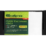 Стусло пластиковое Сибртех 300х60 мм, пила 250 мм