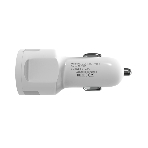 Автомобильное зарядное устройство Maxvi CCM-212 Plus T белый 2.1A