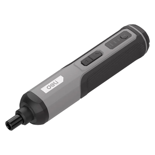 Отвертка аккумуляторная Deli DC160, (4В, 2А*ч, 5Нм, 300об/мин, Type-C, набор бит 24 шт, пласт. кейс)