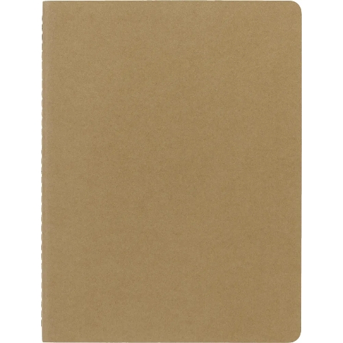 Блокнот Moleskine CAHIER JOURNAL QP423 XLarge 190х250 мм, обложка картон, 120 страниц, нелинованный, бежевый (3 шт)