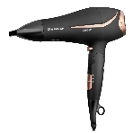 Фен BRAYER BR3000BN черный/розовое золото, 2200 Вт, компактный