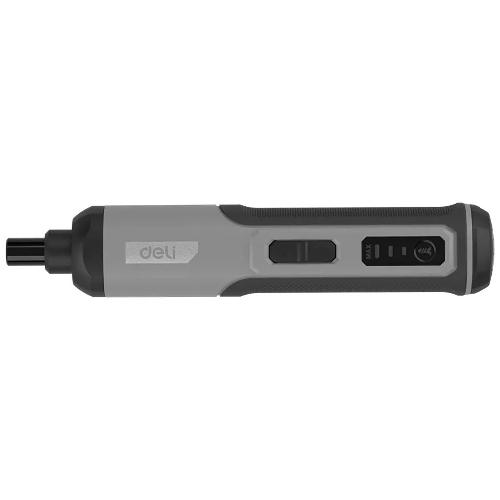Отвертка аккумуляторная Deli DC160, (4В, 2А*ч, 5Нм, 300об/мин, Type-C, набор бит 24 шт, пласт. кейс)