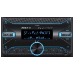 Автомагнитола Prology MPR-100, 2 DIN, Bluetooth, USB Type-A, AUX, пульт ДУ