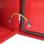 Щит с монтажной панелью EKF PROxima ЩМПг- 80.60.25 (ЩРНМ-4) RAL 3001 IP54