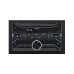 Автомагнитола Prology MPR-100, 2 DIN, Bluetooth, USB Type-A, AUX, пульт ДУ