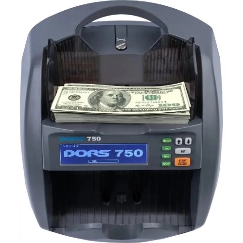 Счетчик банкнот Dors 750 RUS3 мультивалютный SYS-052632