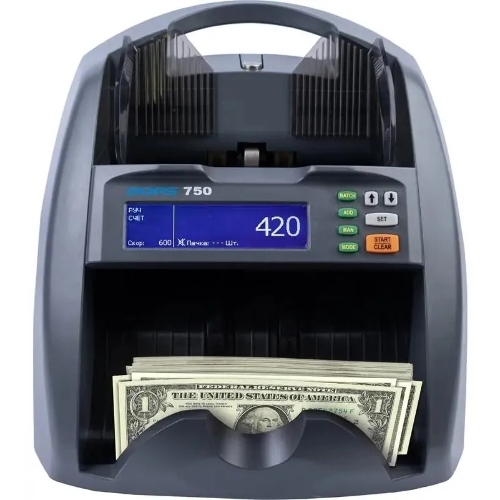 Счетчик банкнот Dors 750 RUS3 мультивалютный SYS-052632