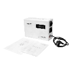 Настенный стабилизатор напряжения SMARTWATT AVR SLIM 2000RW (100W - 260W, 2000VA, 2 кВт, 50 Гц, розеток - 2, LED-дисплей