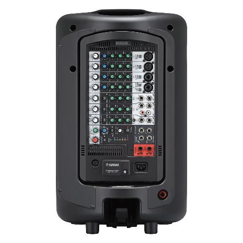 Система звукоусиления Yamaha STAGEPAS600BT портативная, 680 Вт, 2 х 10"+1.4", 10-канальный микшер (4 моно/линейных входа + 6 моно/3 стерео линейных входа), Входы Hi-Z (с высоким сопротивлением), Bluetooth