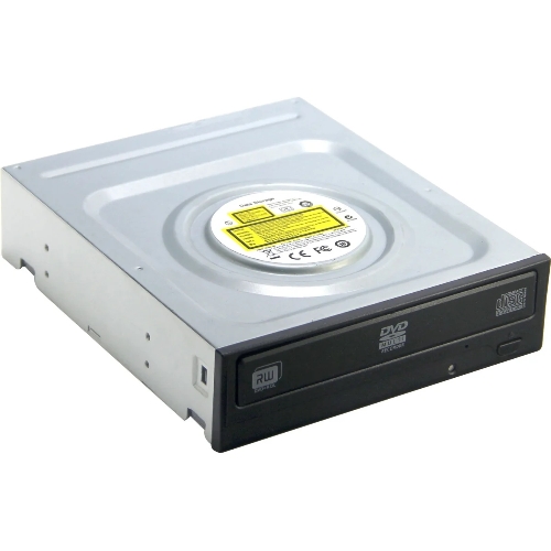 Оптический привод CD/DVD привод Gembird DVD-SATA-02, 5.25", SATA, черный, без упаковки