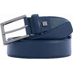Ремень мужской Piquadro Modus Special CU5927MOS/BLU, синий, натур.кожа