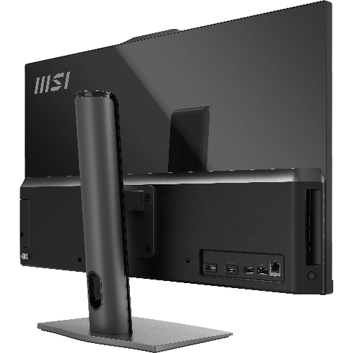 Моноблок MSI Modern AM272P 1M AiO 27" FHD(1920x1080)IPS AG Non-touch, Core i5-120U (1.4GHz), 16Gb DDR5(2x8GB),512Gb SSD M.2,Intel UHD,WiFi,BT,camera,WirelessKB&mouse Eng/Rus,NoOS,1y war-ty,черный (9S6-AF8231-890)