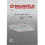 Вытяжка козырьковая Maunfeld MP-1 60 нержавеющая сталь, 60 см, 520 куб. м/ч, 49 дБ