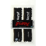 Оперативная память Kingston Fury Beast, DDR4, 64GB (2x32GB), 3200MHz, CL16, DIMM, черный