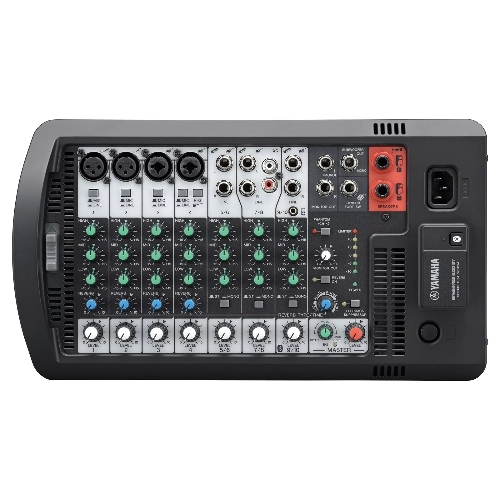 Система звукоусиления Yamaha STAGEPAS600BT портативная, 680 Вт, 2 х 10"+1.4", 10-канальный микшер (4 моно/линейных входа + 6 моно/3 стерео линейных входа), Входы Hi-Z (с высоким сопротивлением), Bluetooth