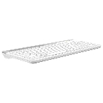 Клавиатура проводная A4Tech Fstyler FK25, USB, белый/серый