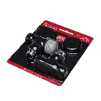 Набор термостатический угловой Royal Thermo Design Pro 15мм М30х1,5 черный