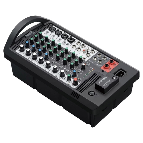 Система звукоусиления Yamaha STAGEPAS600BT портативная, 680 Вт, 2 х 10"+1.4", 10-канальный микшер (4 моно/линейных входа + 6 моно/3 стерео линейных входа), Входы Hi-Z (с высоким сопротивлением), Bluetooth