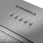 Вытяжка встраиваемая Maunfeld THAMES 601PM нержавеющая сталь, 60 см, 850 куб. м/ч, 44 дБ