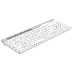 Клавиатура проводная A4Tech Fstyler FK25, USB, белый/серый