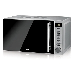 Микроволновая печь BBK 20MWS-721T/BS-M серебристый, 20 л, 700 Вт, переключатели - кнопки, поворотный механизм