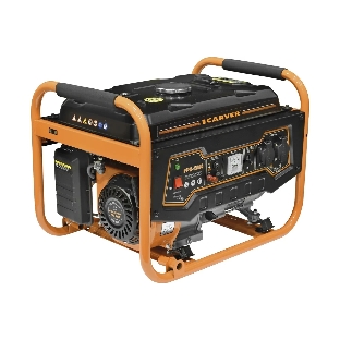 Электрогенератор бензиновый Carver PPG-2500, 2.3 кВт, 67 дБ, 40 кг