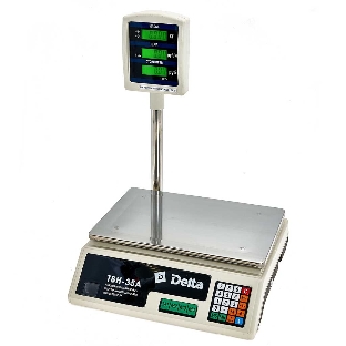 Весы торговые DELTA ТВН-35А до 35кг/5г