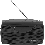 Радиоприемник Vitek VT-3591 (GY) LED индикатор Телескопическая антенна Тип батареек	UM-1
