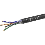 Кабель витая пара U/UTP cat.5e 4х2х24AWG solid Cu PE Out. Premium 305м (м) SUPRLAN 01-0311-2