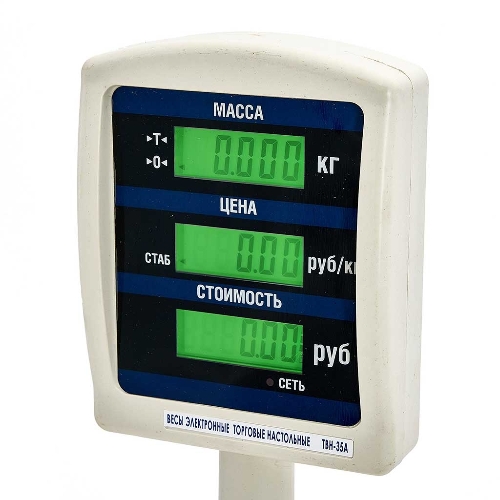 Весы торговые DELTA ТВН-35А до 35кг/5г