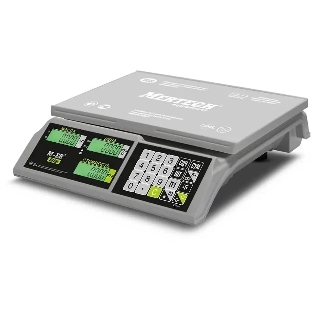 Весы торговые Mertech M-ER 326AC-32.5 LCD серый (3041)