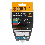 Треугольник абразивный Denzel на ворc. подложке под "липучку", перф., P 600, 150х150х100 мм, 5 шт.