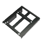 Салазки Gembird для установки двух HDD/SSD 2.5'' в отсек 3.5" металл, пакет