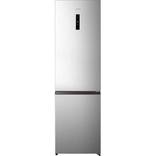 Холодильник Gorenje NRK620FAXL4 серый двухкамерный 238/86л морозилка снизу, No Frost