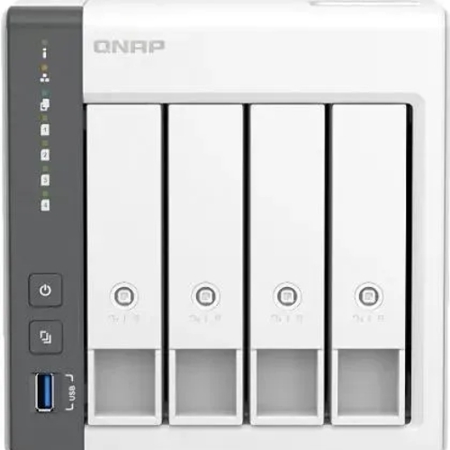 Сетевое хранилище NAS Qnap D4 (REV. C) 4-bay настольный Cortex-A55 RK3568B2