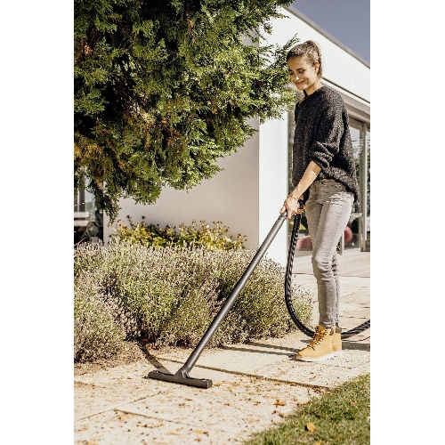 Строительный пылесос Karcher KWD 3 S V-17/4/20 Anniversary Edition черный, 1000 Вт, уборка сухая/сбор воды, пылесборник мешок/контейнер, 17 л
