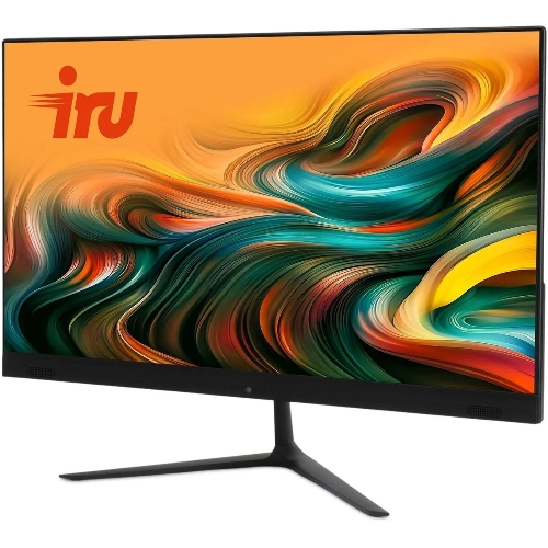 Моноблок IRU P231 23.8" Full HD Cel N4020 (1.1) 8Gb SSD 256Gb Win 11Pro GbitEth WiFi BT 120W Cam черный 1920x1080