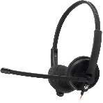 Наушники с микрофоном Oklick/Оклик HS-L900 черный 1.8м накладные оголовье