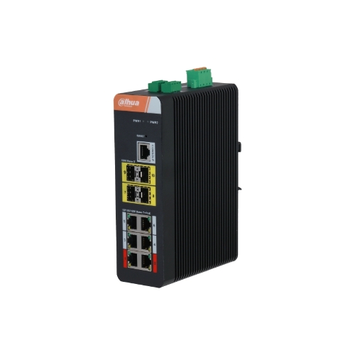 Коммутатор Dahua DH-IS4410-6GT-120 6G 4SFP 6PoE 120W управляемый
