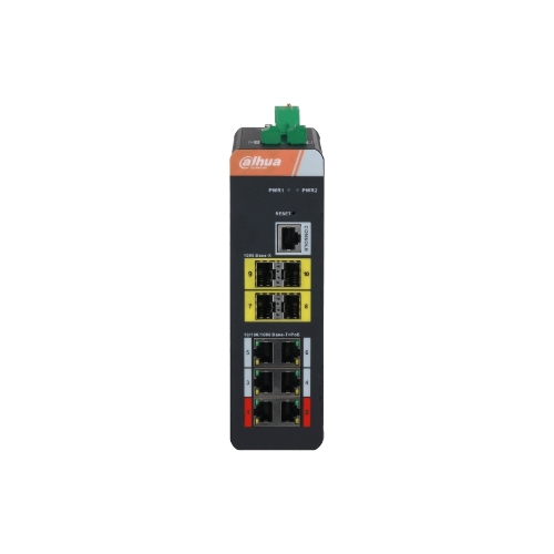 Коммутатор Dahua DH-IS4410-6GT-120 6G 4SFP 6PoE 120W управляемый