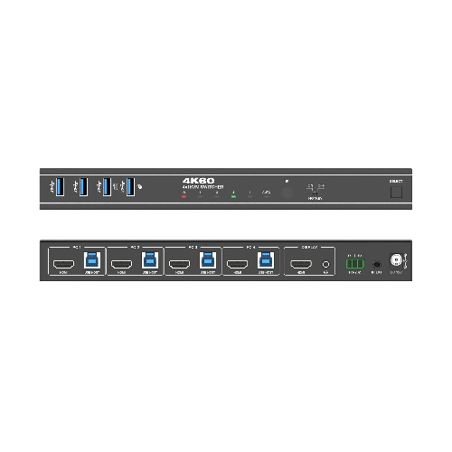 Коммутатор Infobit iSwitch 401HK 4K60 HDMI 4x1 KVM Switcher