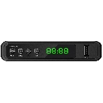 Приставка для цифрового ТВ Hyundai H-DVB520 черный, DVB-T2, DVB-T, DVB-C, HDMI, USB 2.0 х2