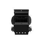 Прямоугольный металлический корпус Wize Pro WRTS-M-4CBOX-B серия M, для модульной системы врезного лючка в стол с убирающейся крышкой для установки до 4 модулей-вставок серии М, черный