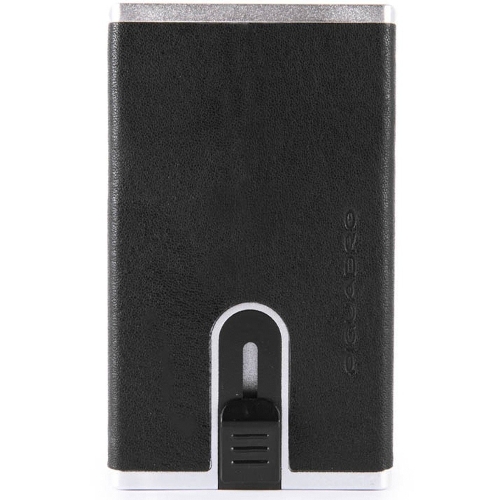 Чехол для кредитных карт Piquadro Black Square PP4825B3R/N черный натур.кожа