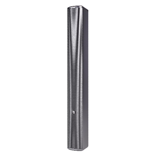 Звуковая колонна Intrend ITSPK-CL425PD-G активная 4x2,5", 60 Вт, вход DANTE, SPL 109dB, 106Hz18kHz, 120°х20° (HхV), вес 3.4 кг, угольный металлик, крепление в комплекте, (цена за 1шт., в упаковке 2 шт., продается парами)